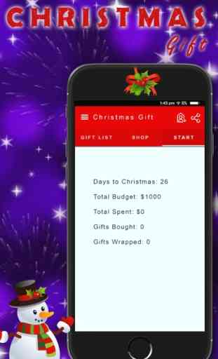 Christmas Gift List - Santa's Bag for Merry Christ 3
