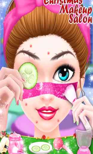 Christmas Girl Makeup Salon - Make Up Me Games 1