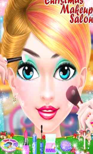 Christmas Girl Makeup Salon - Make Up Me Games 2
