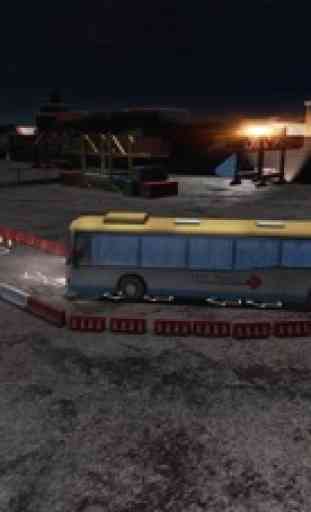 Coach Bus Night Parking 3D – Driving Game 2