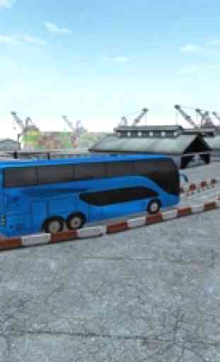 Coach Bus Night Parking 3D – Driving Game 3