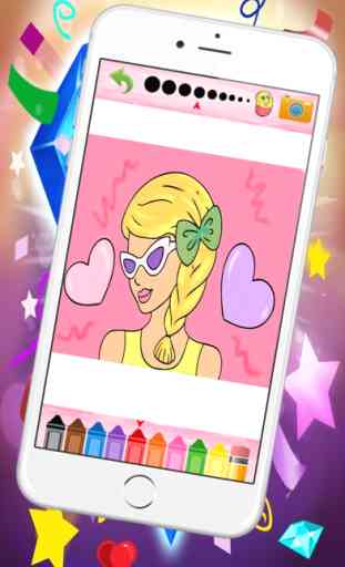 Coloring game for kids With fashion 3