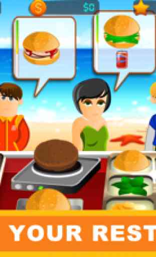 Cooking Burger Food: restaurant games 2