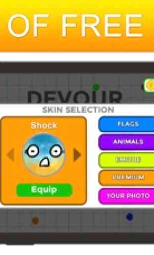 Devour.io - Cell Eater World With aG.aRio Mass 4
