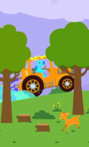 Dinosaur Farm - Tractor & Truck Games for Kids 4