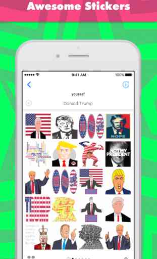 Donald Trump stickers by youssefyou 1
