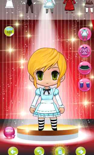 dress-up girls anime games 2