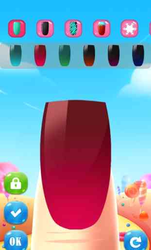 dress up nails salon beauty art spa game for girls 1