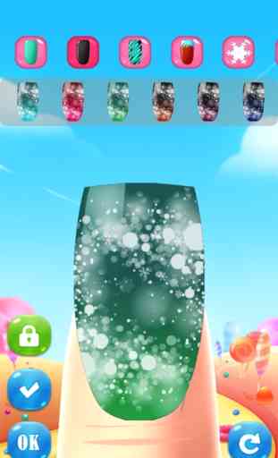 dress up nails salon beauty art spa game for girls 2