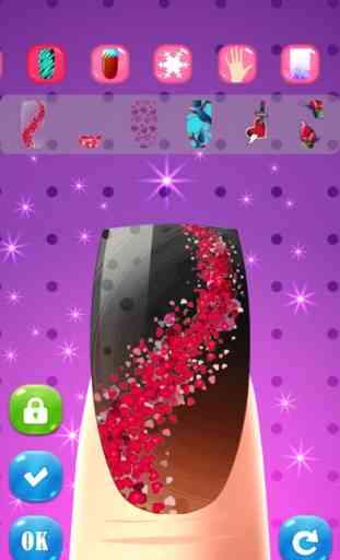 dress up nails salon beauty art spa game for girls 3