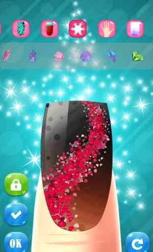 dress up nails salon beauty art spa game for girls 4