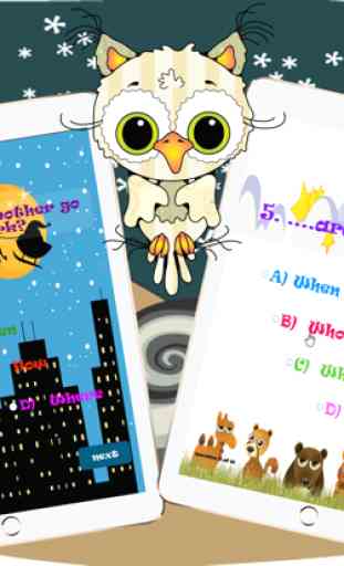 easy english questions words game for kindergarten 4