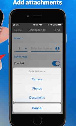 eFax App–Send Fax from iPhone 2