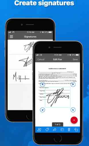eFax App–Send Fax from iPhone 3