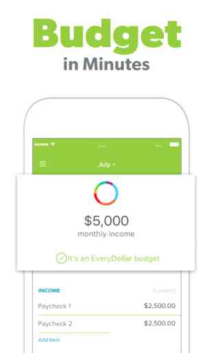 EveryDollar Easy Budgeting App 1
