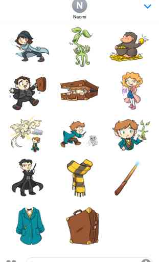 FANTASTIC BEASTS AND WHERE TO FIND THEM STICKERS 3