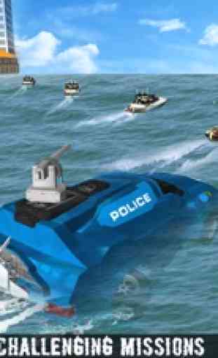 Flying Hero Robot: City Police Super Car Simulator 4