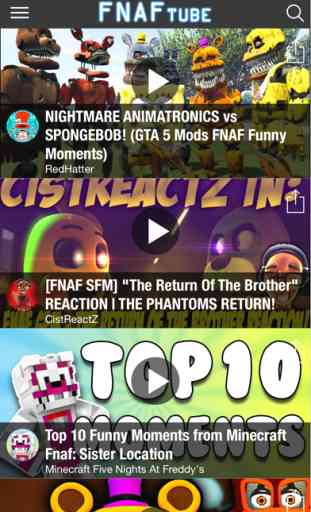 FNAF tube - Videos for Five Nights at Freddy's 1