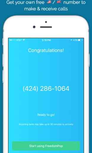 FreedomPop: Calling & Texting 1