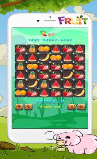 Fruit Match 3 Puzzle Games - Magic board relaxing 4
