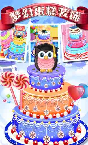 Girl Game－Birthday Cake Decorating 2