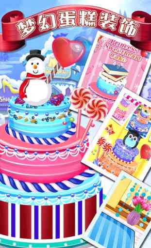 Girl Game－Birthday Cake Decorating 3