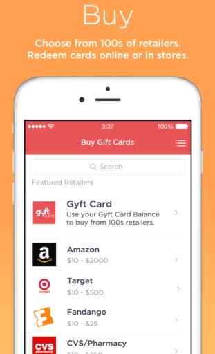 Gyft - Mobile Gift Card Wallet 3
