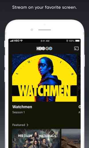 HBO GO: Stream with TV Package 1
