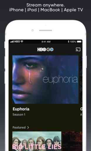 HBO GO: Stream with TV Package 3