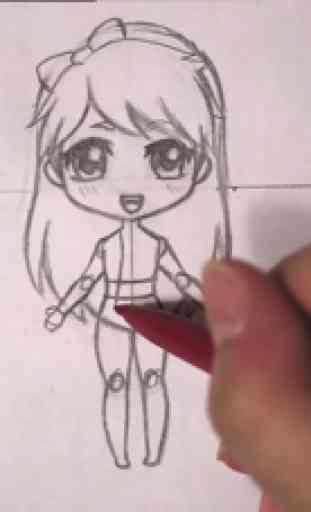 How To Draw Anime - Manga Drawing Step by Step 1