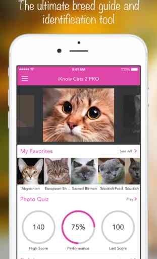 iKnow Cats 2 PRO - Cat Breed Guide 1