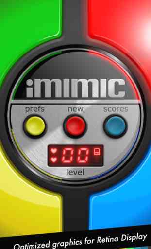 iMimic: 80's Vintage Electronic Memory Game 2