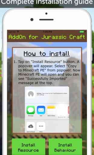 Jurassic Craft AddOn for Minecraft Pocket Edition 1