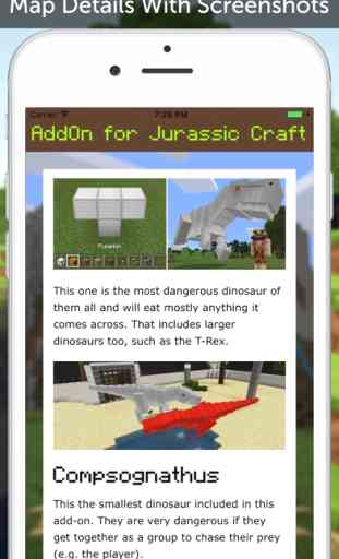 Jurassic Craft AddOn for Minecraft Pocket Edition 3
