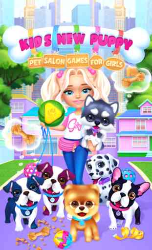 Kids New Puppy - Pet Salon Games for Girls & Boys 1