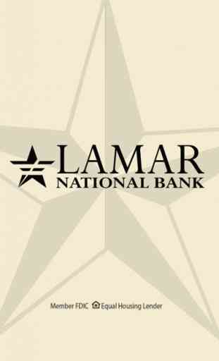 Lamar National Bank 1