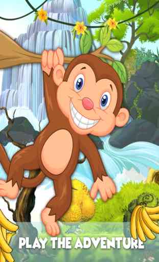 Monkey Runner : crazy run  in jungle for banana 2
