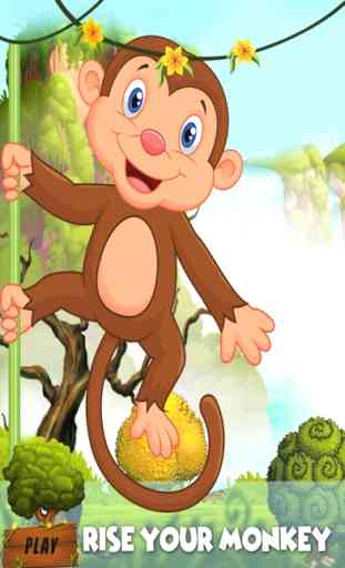 Monkey Runner : crazy run  in jungle for banana 4