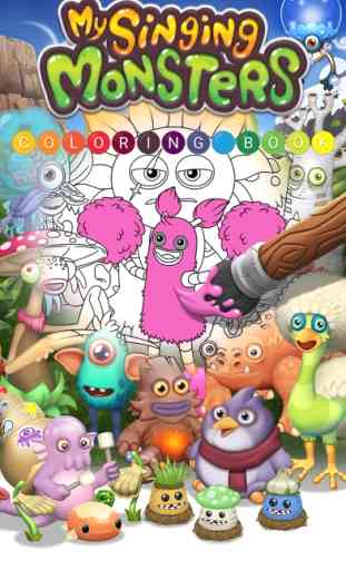 My Singing Monsters: Coloring Book 1