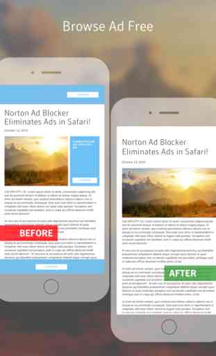 Norton Ad Blocker: Browse faster. Eliminate ads. 1