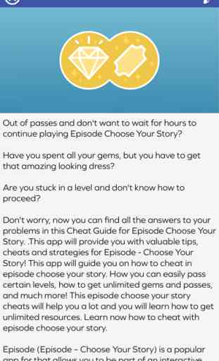 Passes & Gems Cheats for Episode Choose Your Story 2