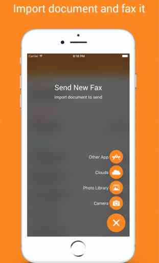 QuickFax: send fax from phone 3