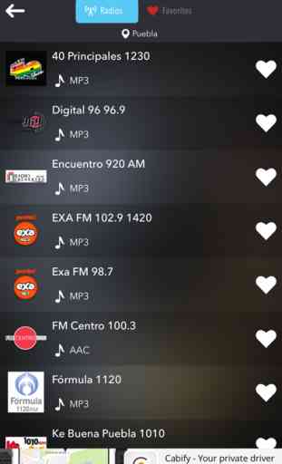 Radio Mexico FM, Live Stations 1