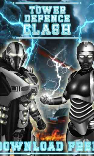Robot's Defense Tower - Metal Battle no Man's Kill 4