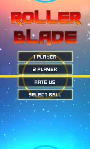 Roller Blade Hockey Metal - 2 Player Toy 1