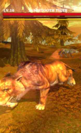 Sabertooth Tiger Survival Simulator : Wild Animals 2