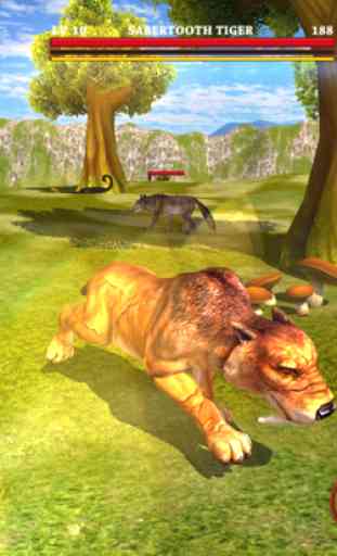 Sabertooth Tiger Survival Simulator : Wild Animals 4