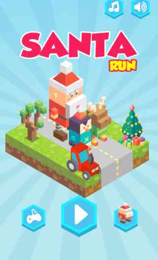 Santa Run - Endless Running Game for Christmas 1