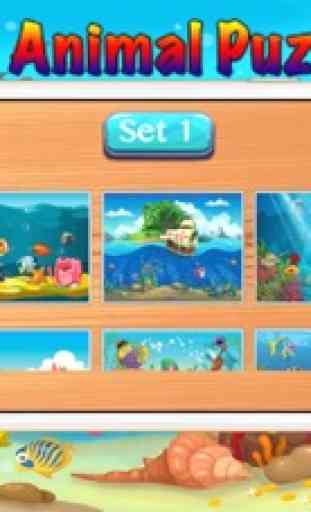 Sea Animal Jigsaw Puzzles for Toddlers Kids Games 2