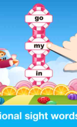 Sight Words Games in Candy Land: Reading for Kids 1